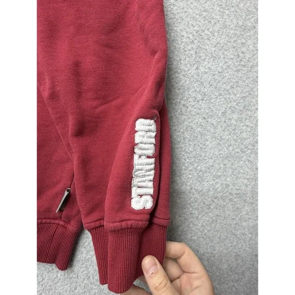 Stanford Cardinal Nike Hoodie Mens Large Red NCAA Football Pullover